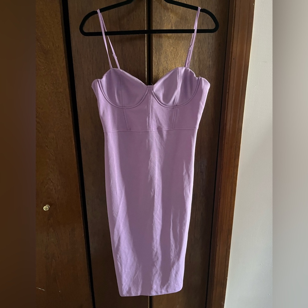 Zara purple dress